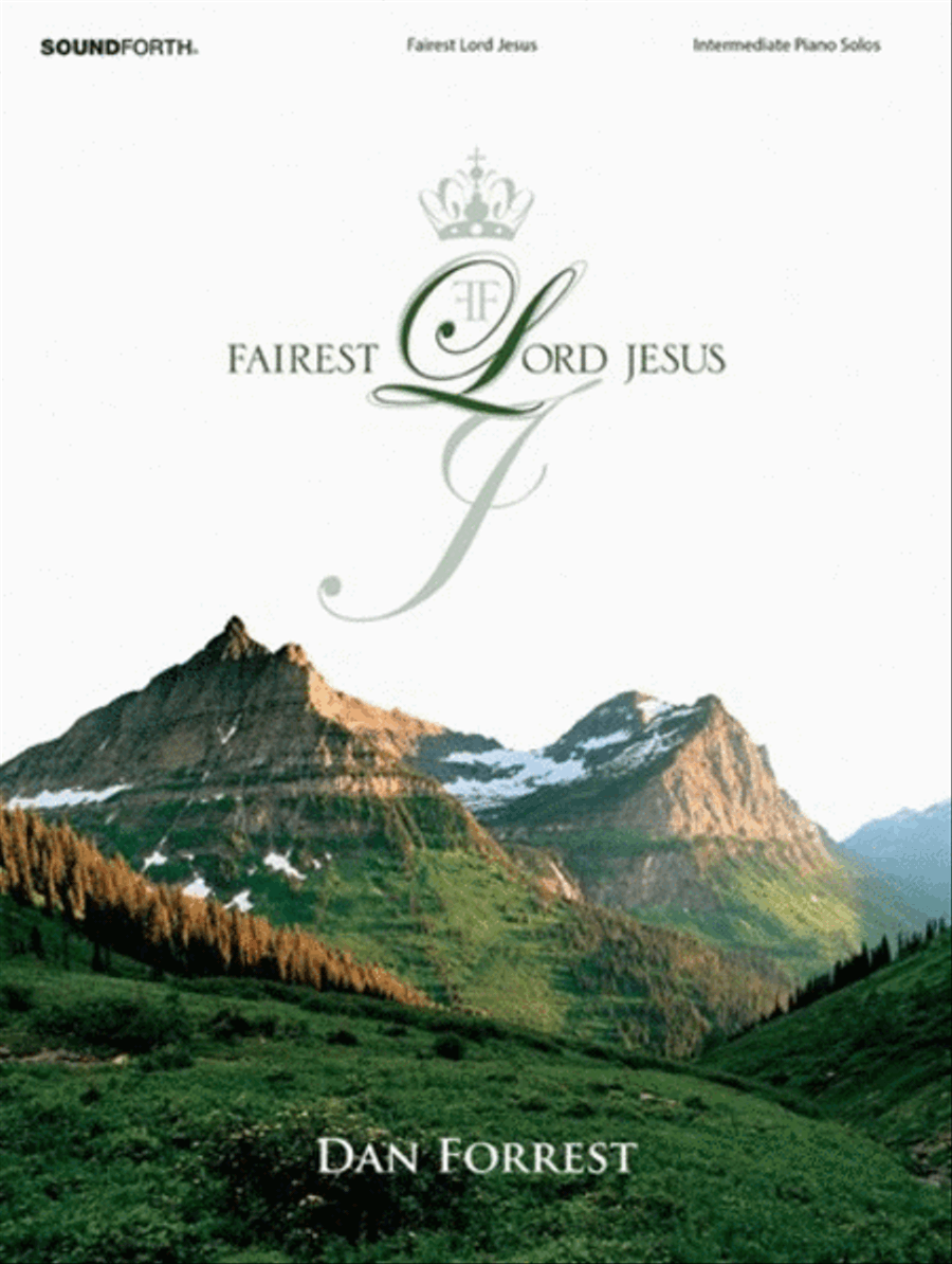 Fairest Lord Jesus Piano Solo scores gallery preview page 1
