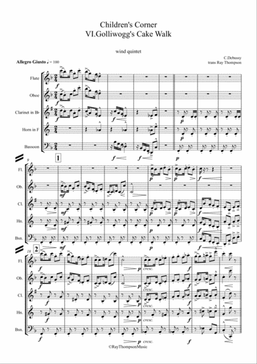 Debussy: Children's Corner No.6 