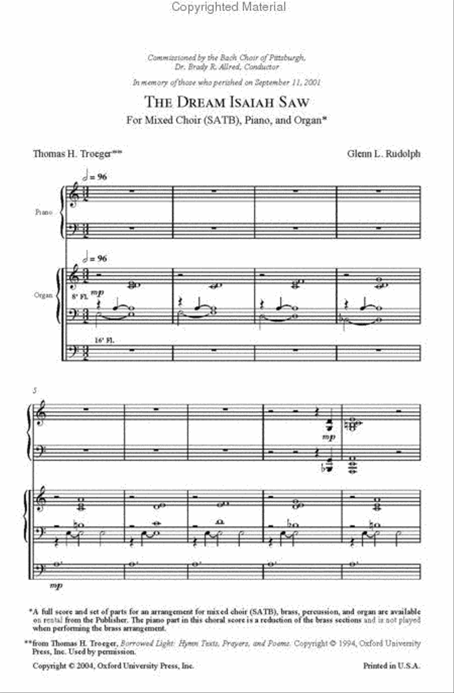 The dream Isaiah saw The dream Isaiah saw 4-Part scores gallery preview page 3