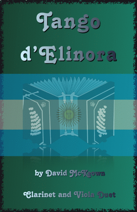Book cover for Tango d'Elinora, for Clarinet and Viola Duet