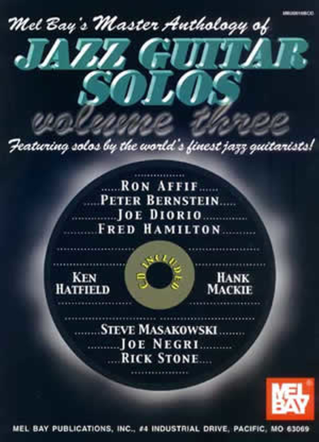 Master Anthology of Jazz Guitar Solos Volume 3