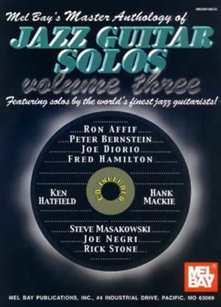 Master Anthology of Jazz Guitar Solos Volume 3 image number null