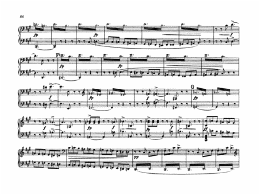 Grieg: Peer Gynt Suite, No. 2, Op. 55 Piano Duet scores gallery preview page 5
