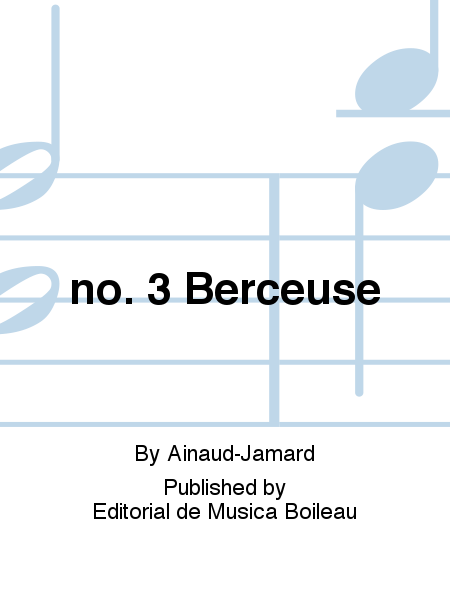 no. 3 Berceuse