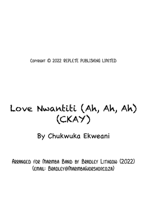 Love Nwantiti (ah Ah Ah) - Score Only