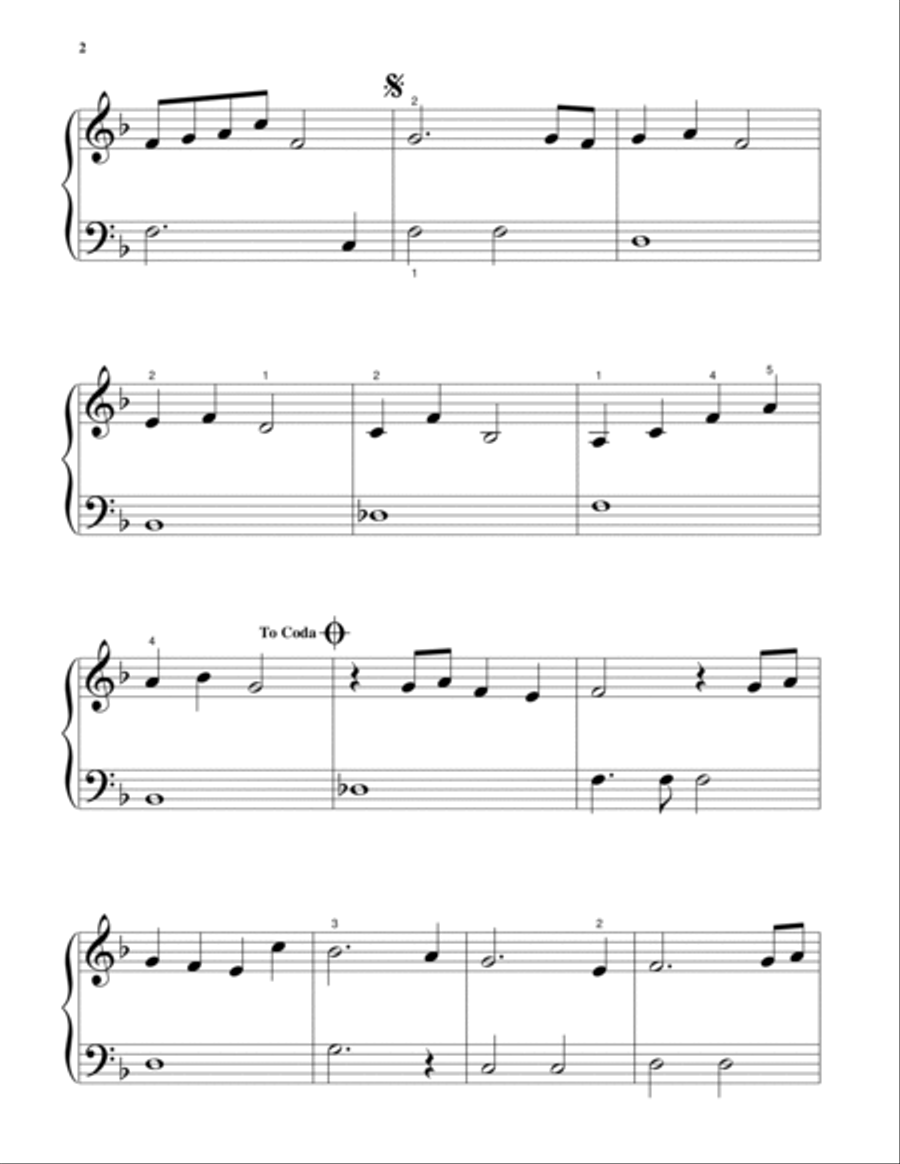 Reflection (Pop Version) (from Mulan) Easy Piano scores gallery preview page 2
