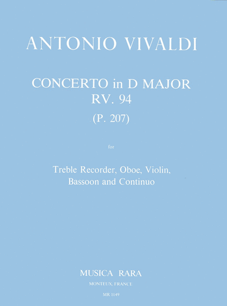 Concerto in D major RV 94