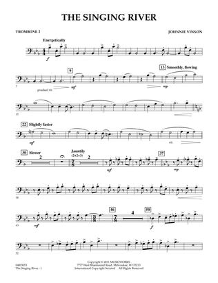 The Singing River - Trombone 2