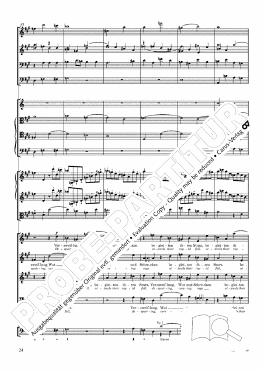 The Creation (Die Schopfung) 4-Part scores gallery preview page 44