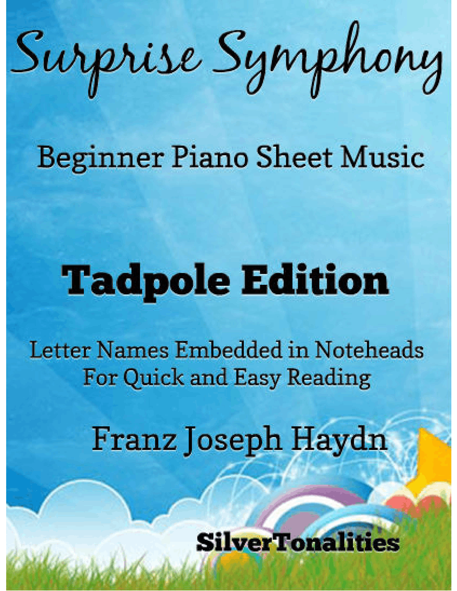 Surprise Symphony Beginner Piano Sheet Music 2nd Edition Easy Piano scores gallery preview page 1