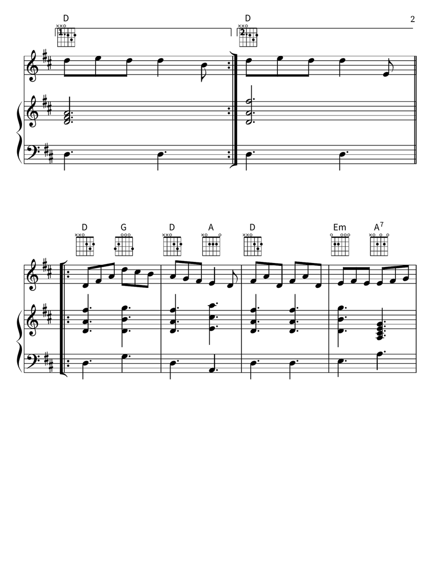 Plymouth Lasses Violin Solo scores gallery preview page 2