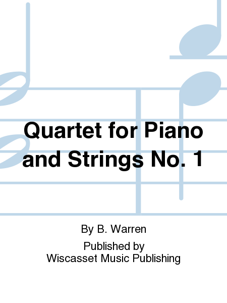 Quartet for Piano and Strings No. 1