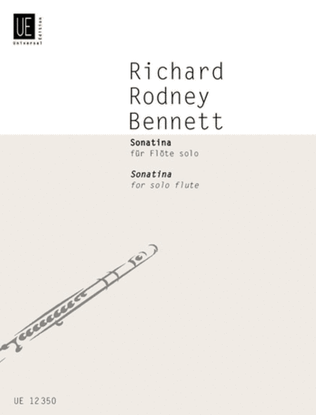 Book cover for Sonatina, Flute Solo