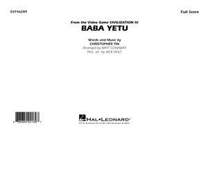 Baba Yetu (from Civilization IV) (arr. Matt Conaway) - Conductor Score (Full Score)