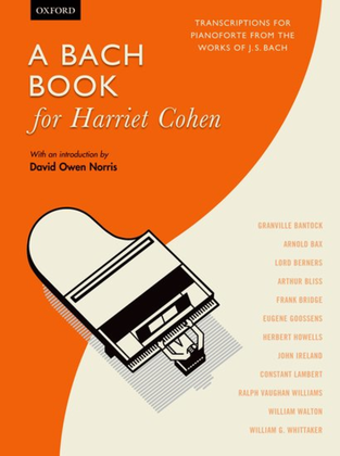 Book cover for A Bach Book for Harriet Cohen