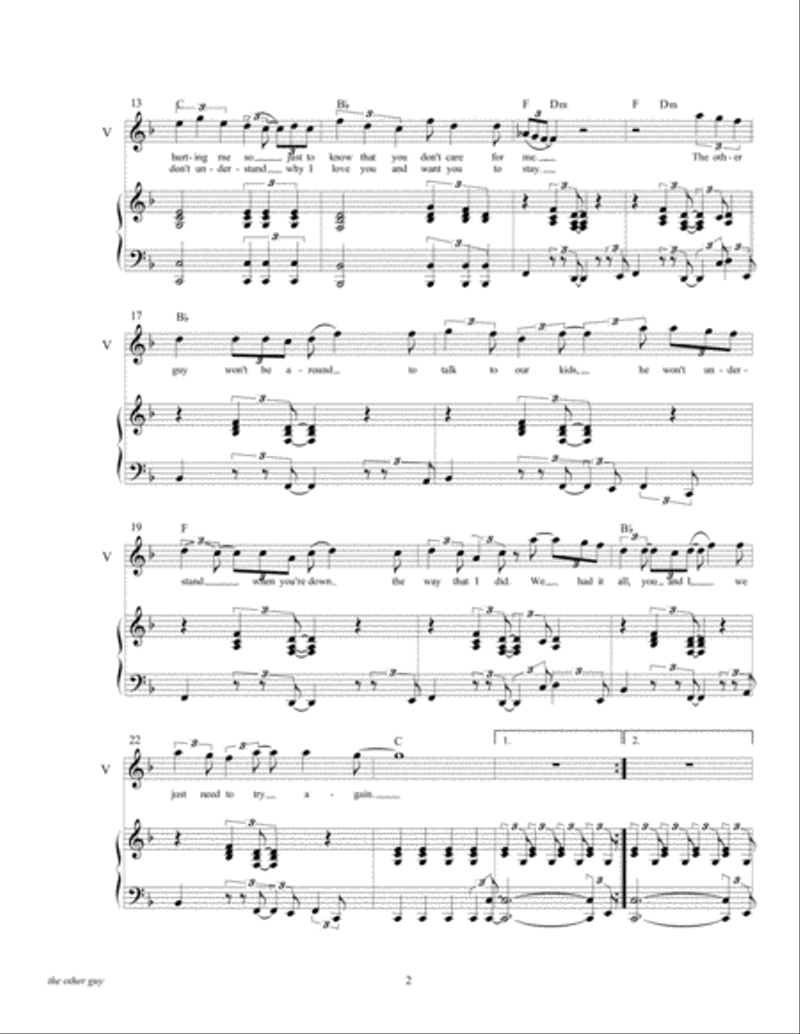The Other Guy Voice scores gallery preview page 4