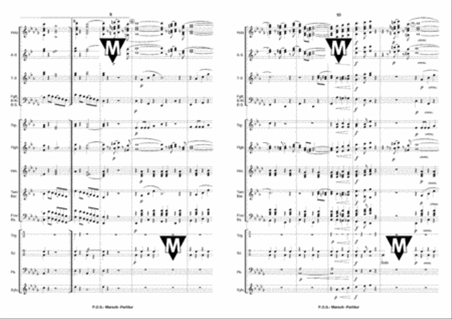 P.O.S. Concert Band scores gallery preview page 6