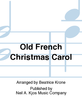 Old French Christmas Carol