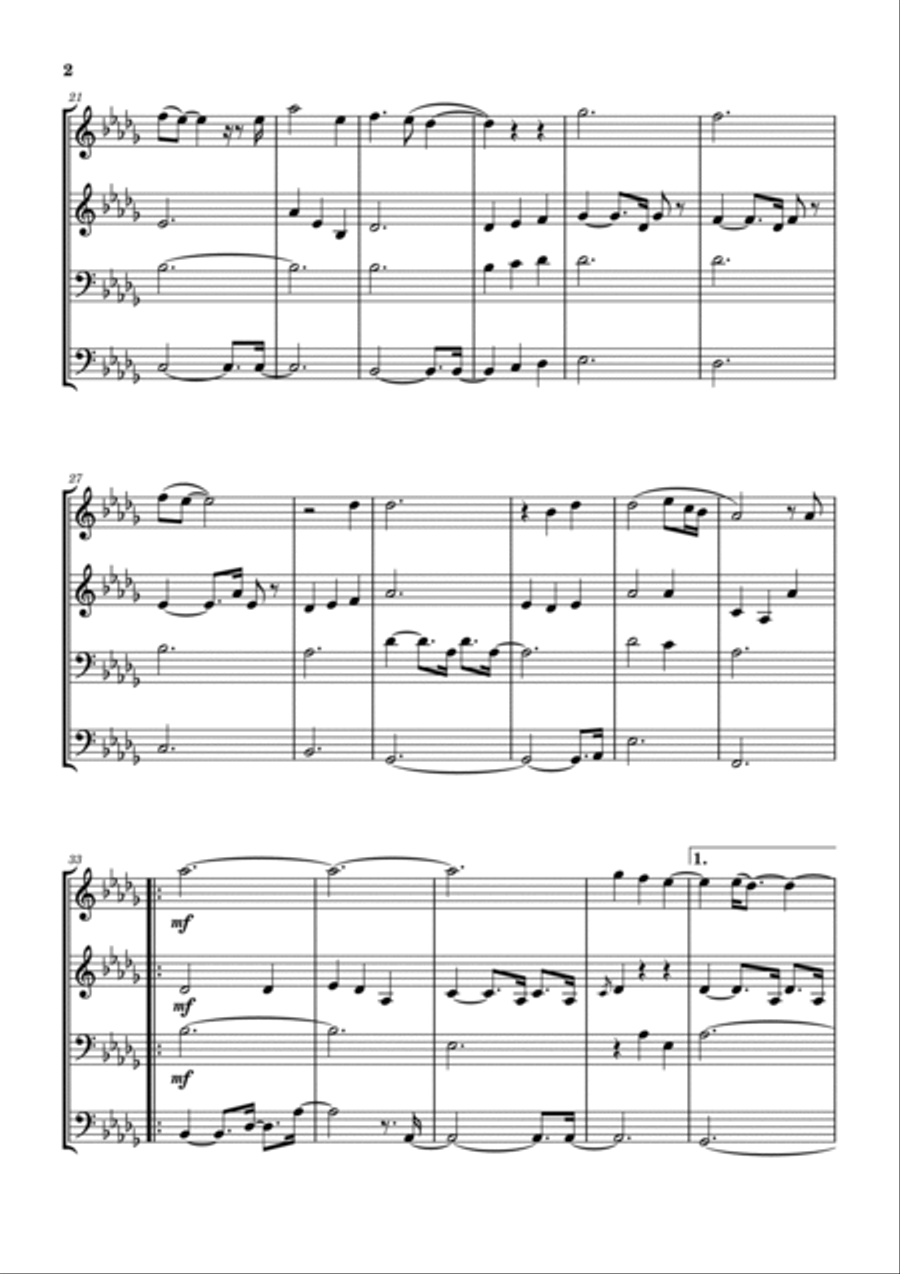 One More Time Brass Ensemble scores gallery preview page 3