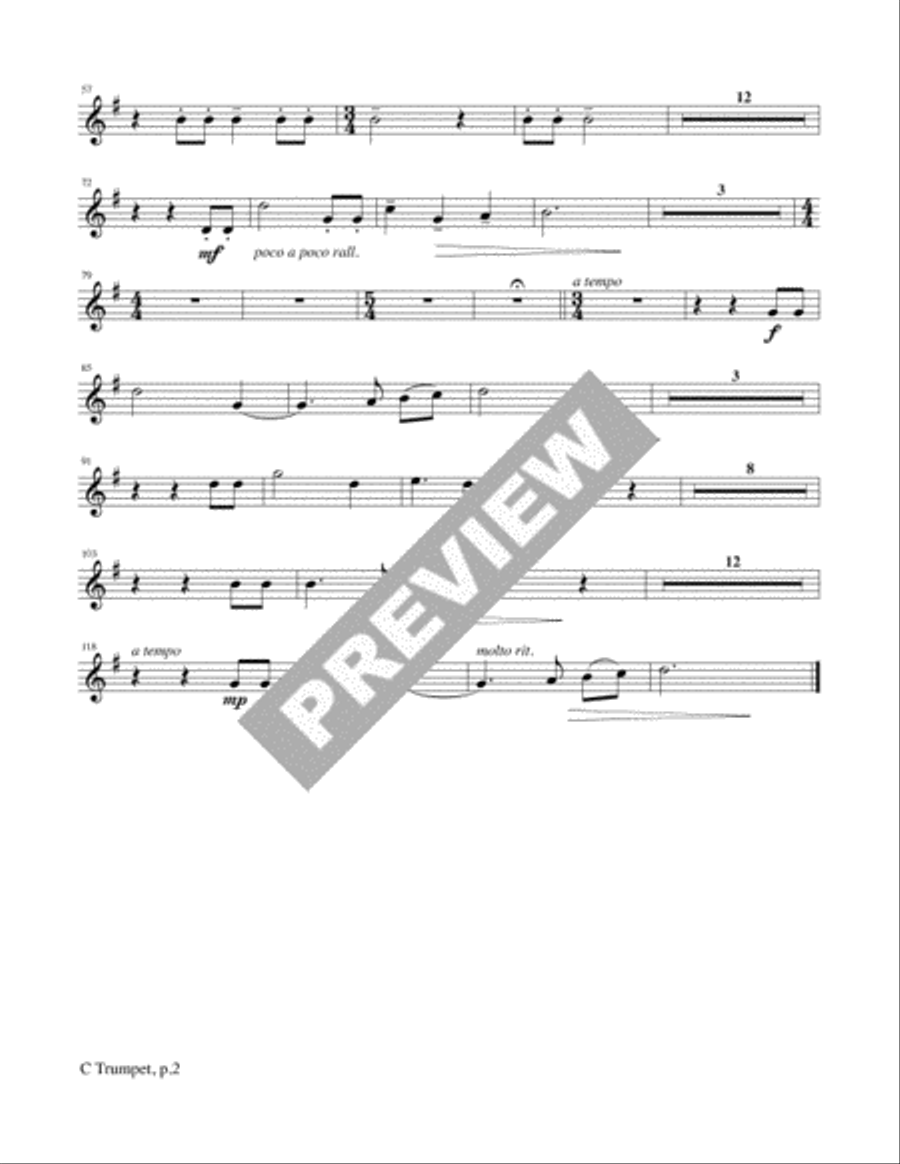 Magnificat - Instrument edition Flugelhorn scores gallery preview page 4