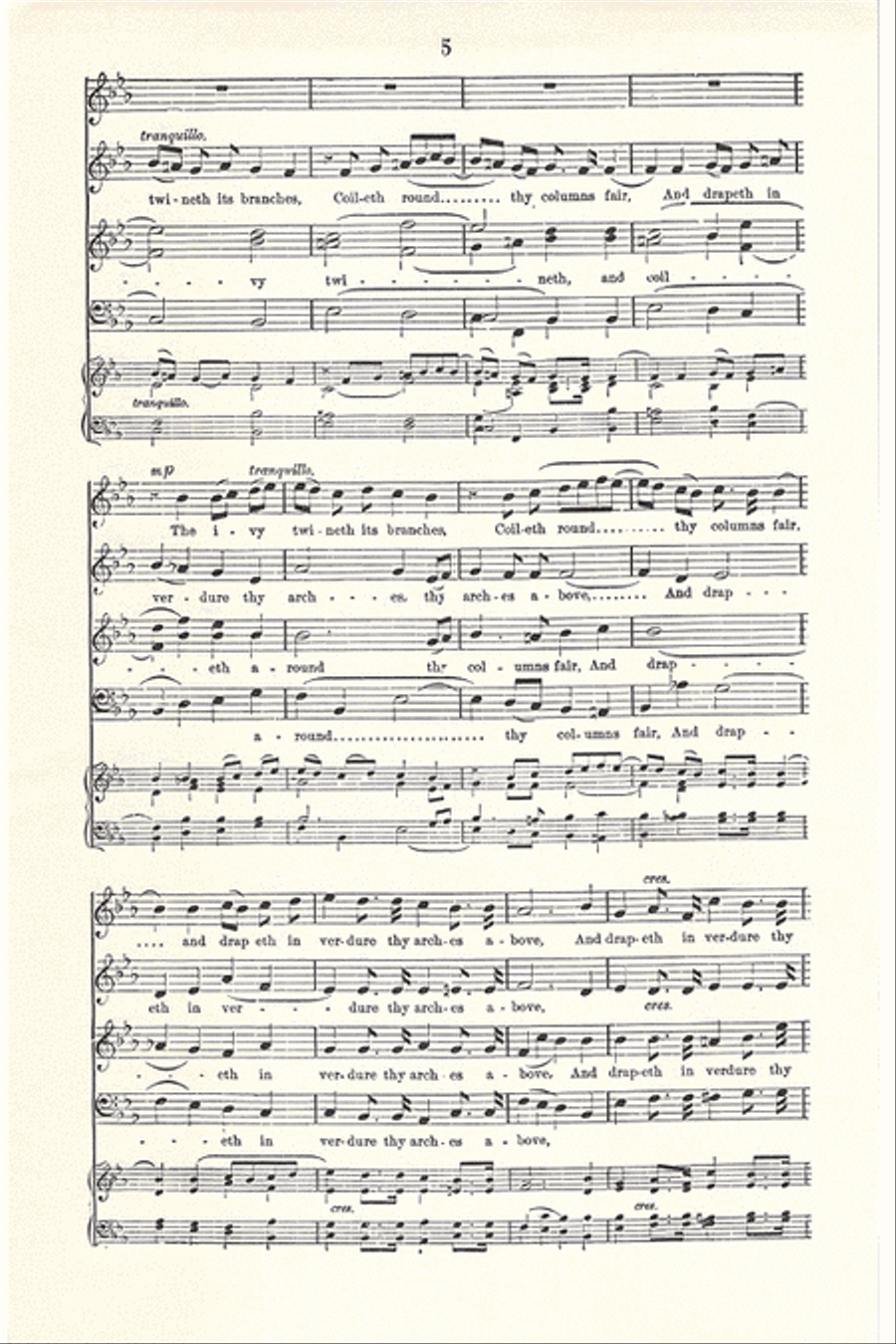 Hymn to Music 4-Part scores gallery preview page 4
