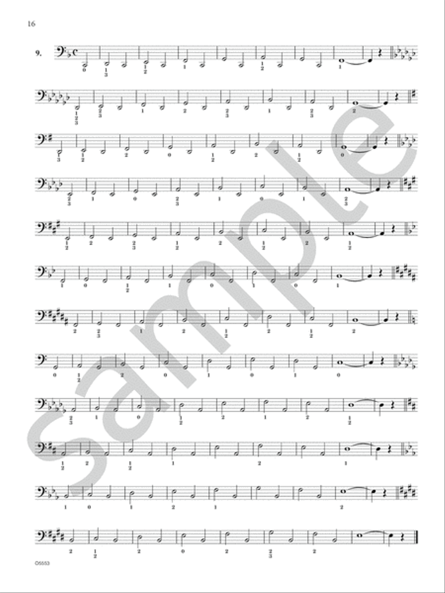 Complete Conservatory Method for CC Tuba Tuba scores gallery preview page 18