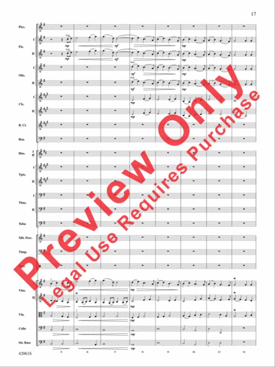 South County Sketches Full Orchestra scores gallery preview page 18