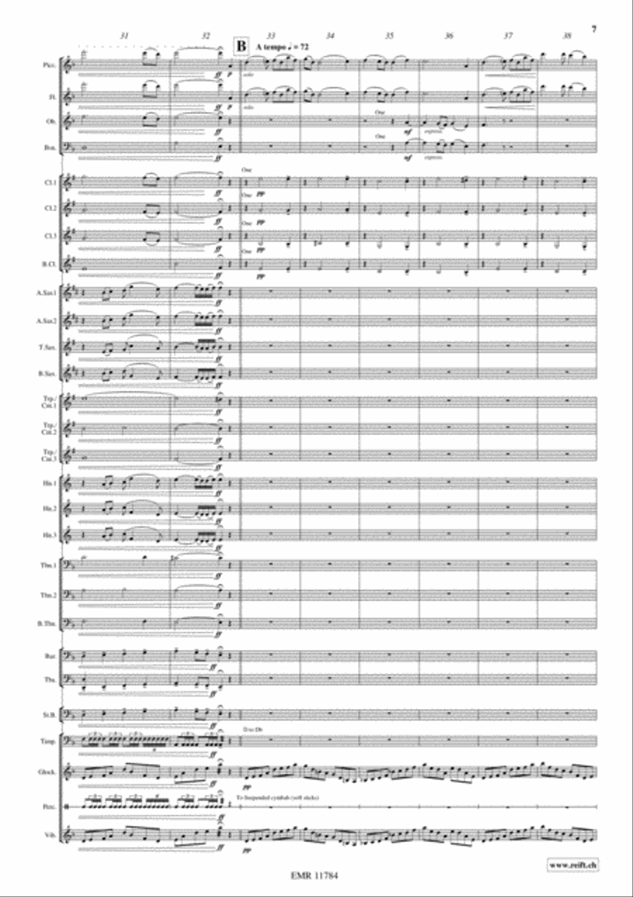 Imaginary Worlds Imaginary Worlds Concert Band scores gallery preview page 8