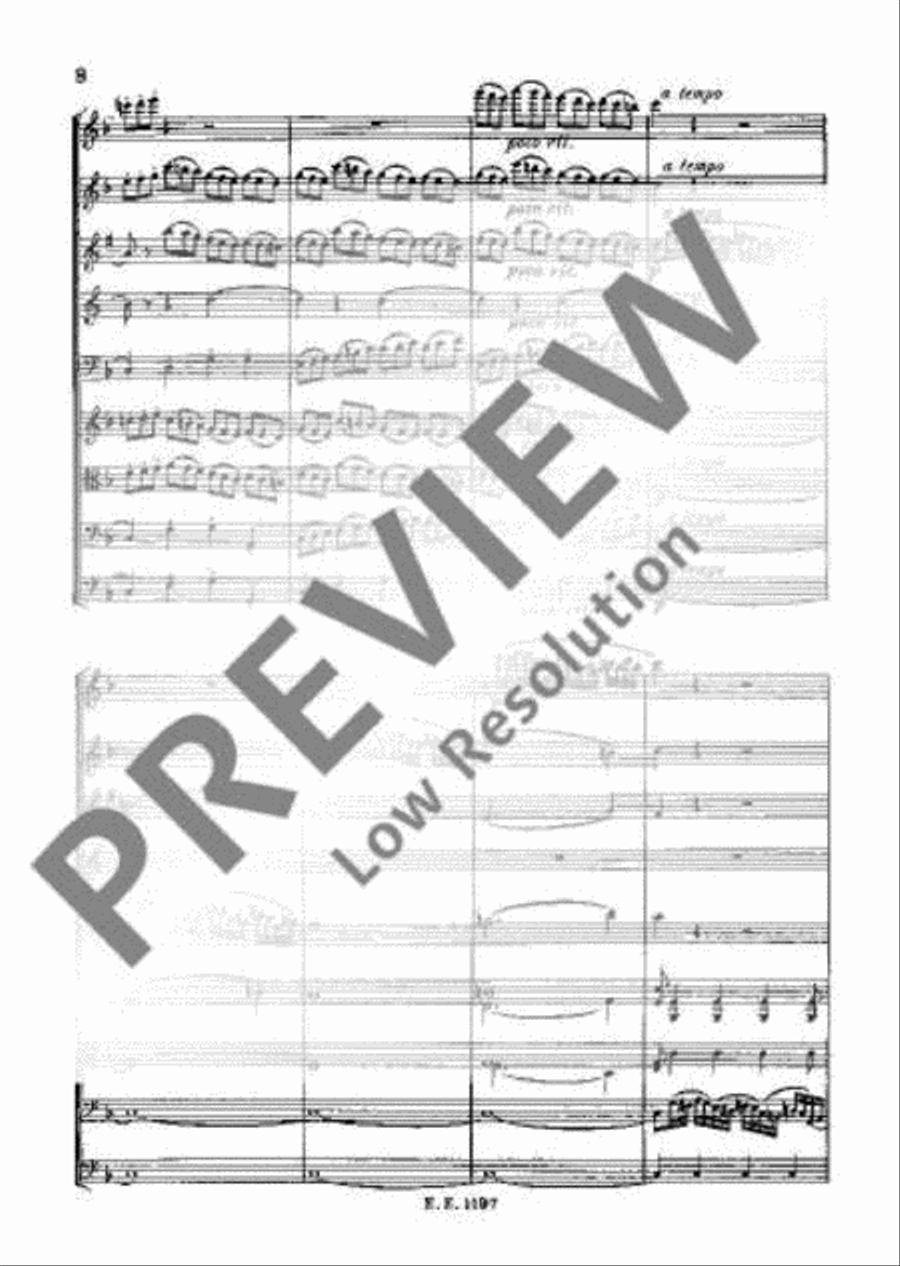 Nonet F major Bassoon scores gallery preview page 11