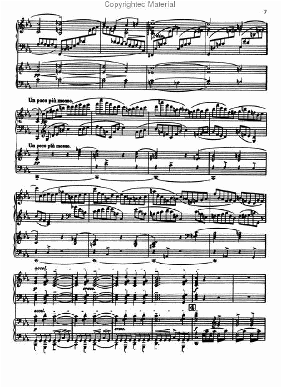 The Piano Works of Rachmaninoff, Volume 12 Small Ensemble scores gallery preview page 2