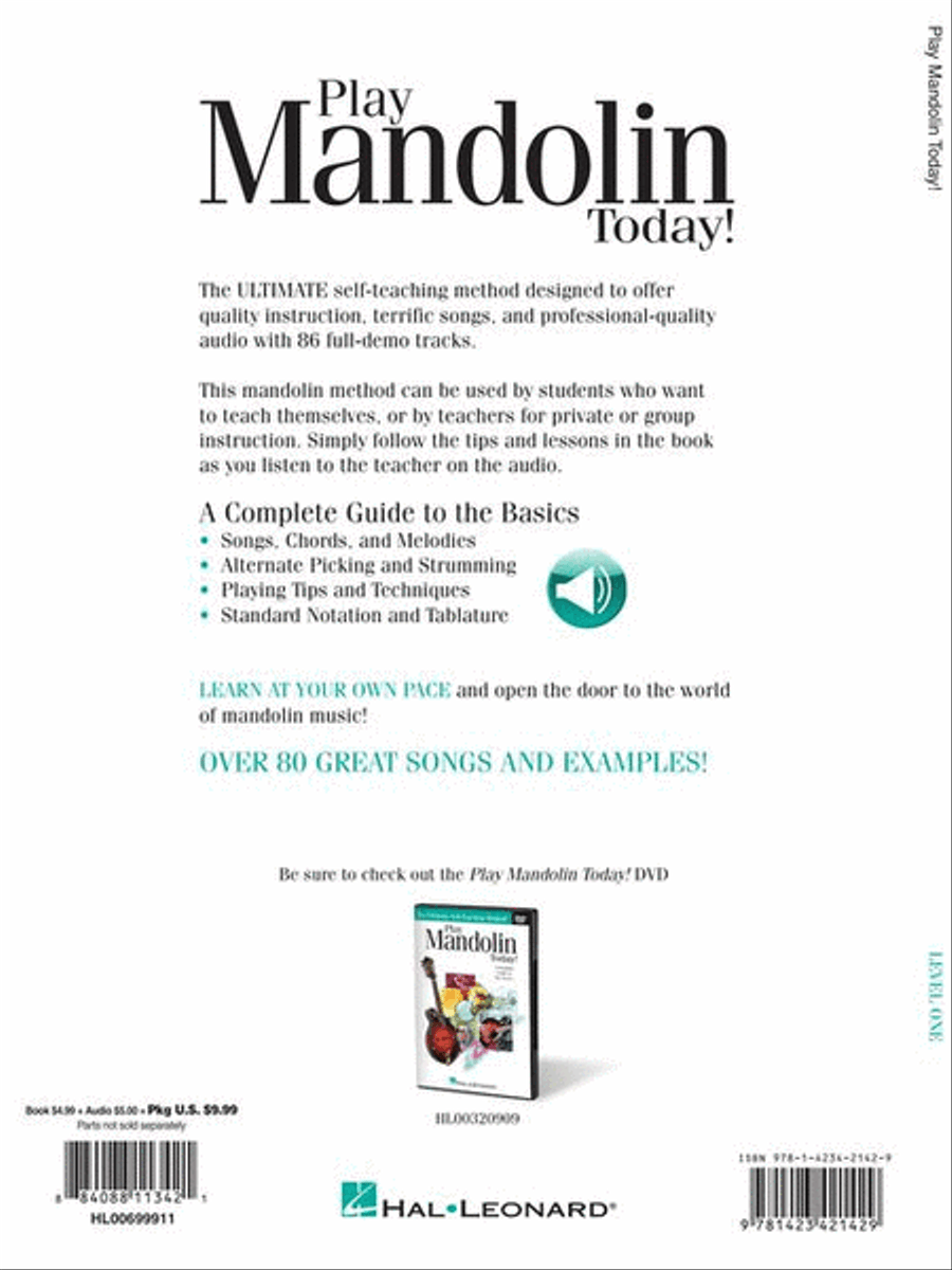 Play Mandolin Today! – Level 1 Guitar Tablature scores gallery preview page 8