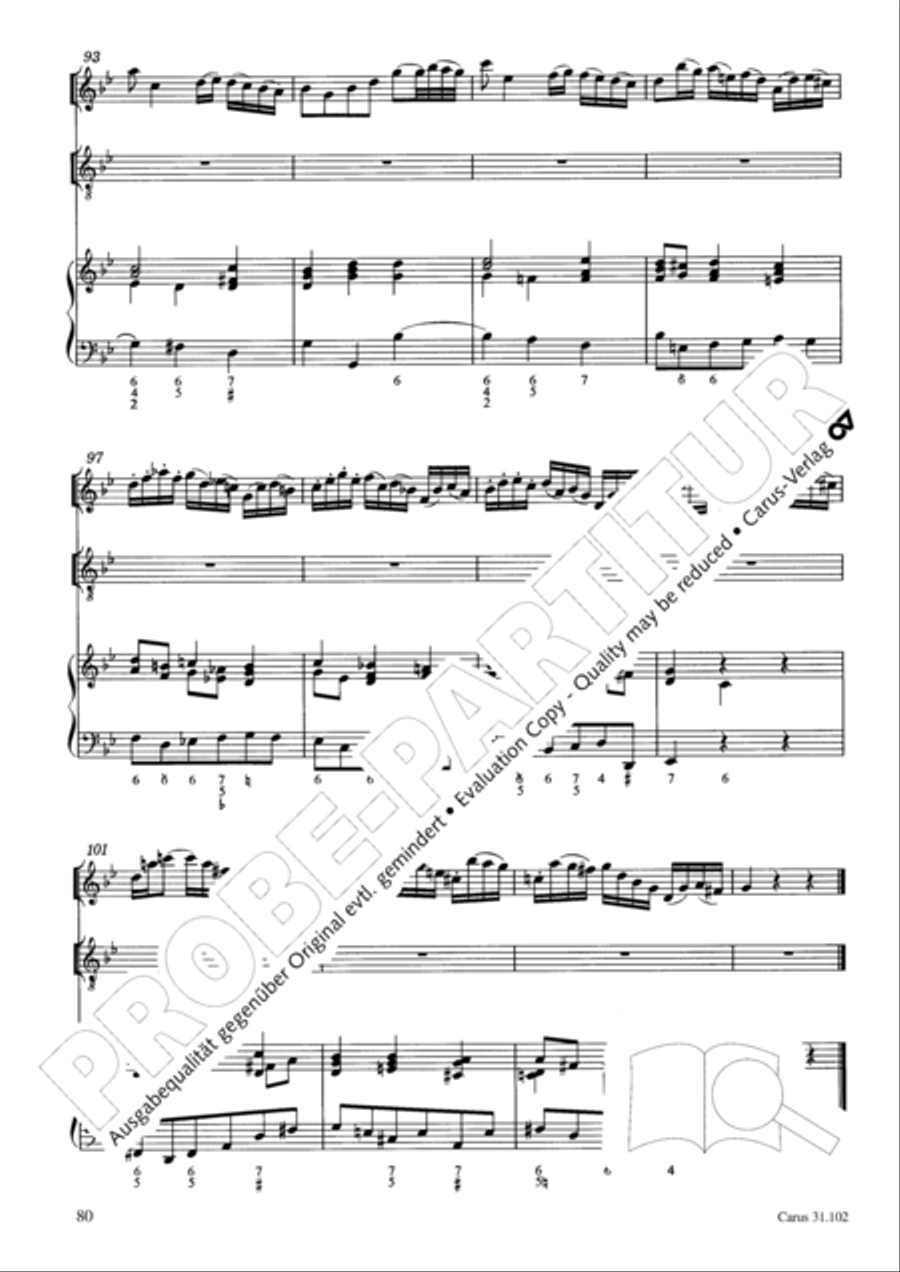 Lord God, your eyes are seeing truth in trusting (Herr, deine Augen sehen nach dem Glauben) ATB scores gallery preview page 81