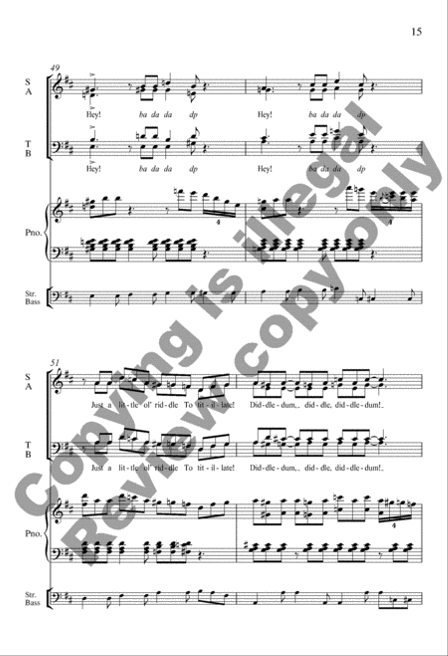 Hey, Diddle, Diddle Divisi scores gallery preview page 15
