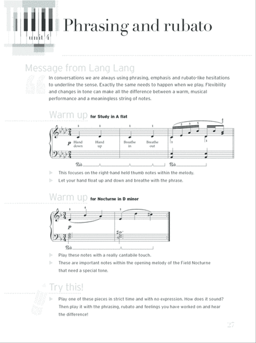Lang Lang Piano Academy -- mastering the piano Piano Method scores gallery preview page 3