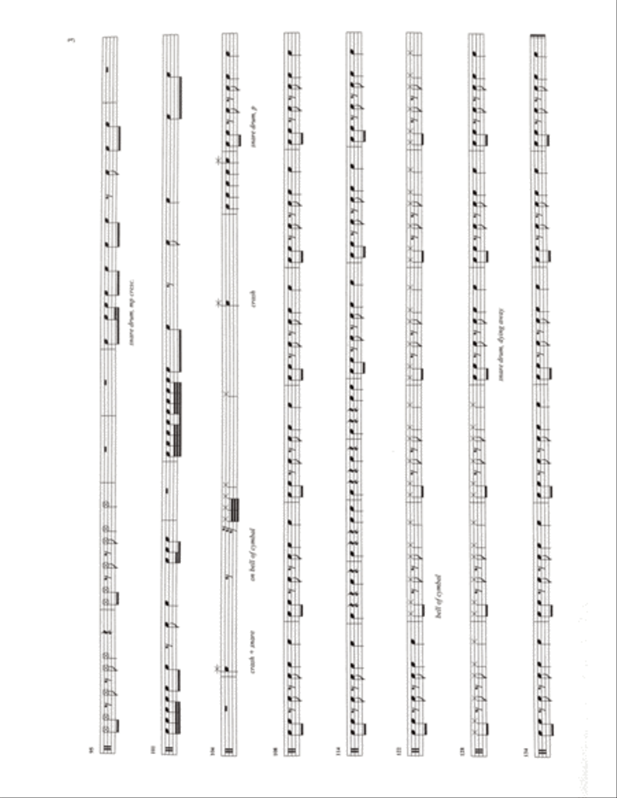Rhythm Of Life Percussion Ensemble scores gallery preview page 5