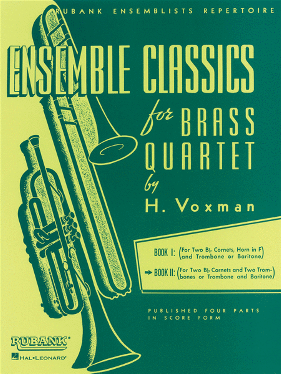 Ensemble Classics Series Brass Quartets - Volume 2 Brass Quartet scores gallery preview page 1
