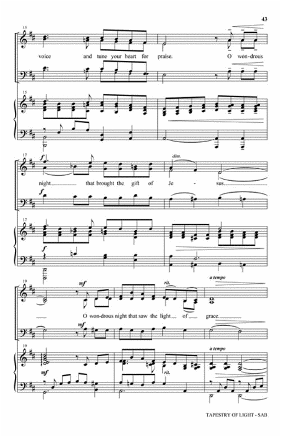 Tapestry of Light 3-Part scores gallery preview page 7