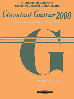 Book cover for Classical Guitar 2000