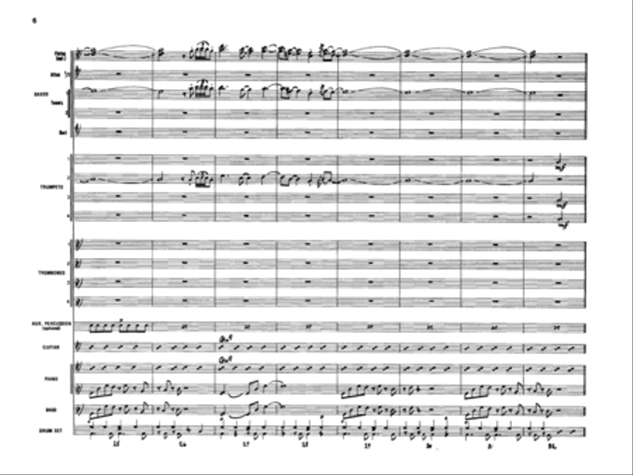 Andromeda Jazz Ensemble scores gallery preview page 5
