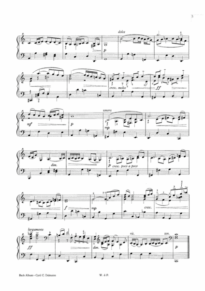 Bach - Sillhouette Series