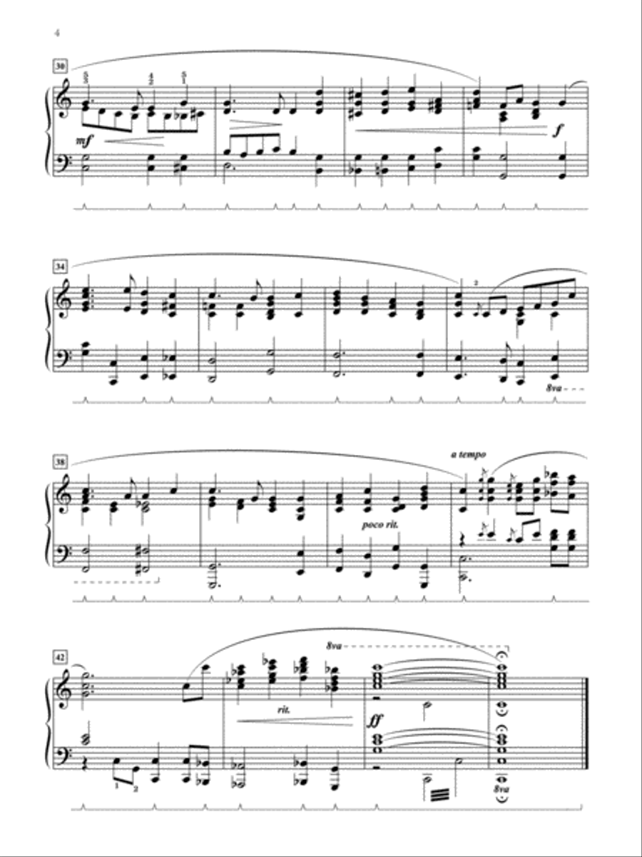 What Can I Play on Sunday?, Book 4: July & August Services: 10 Easily Prepared Piano Arrangements Piano Solo scores gallery preview page 4