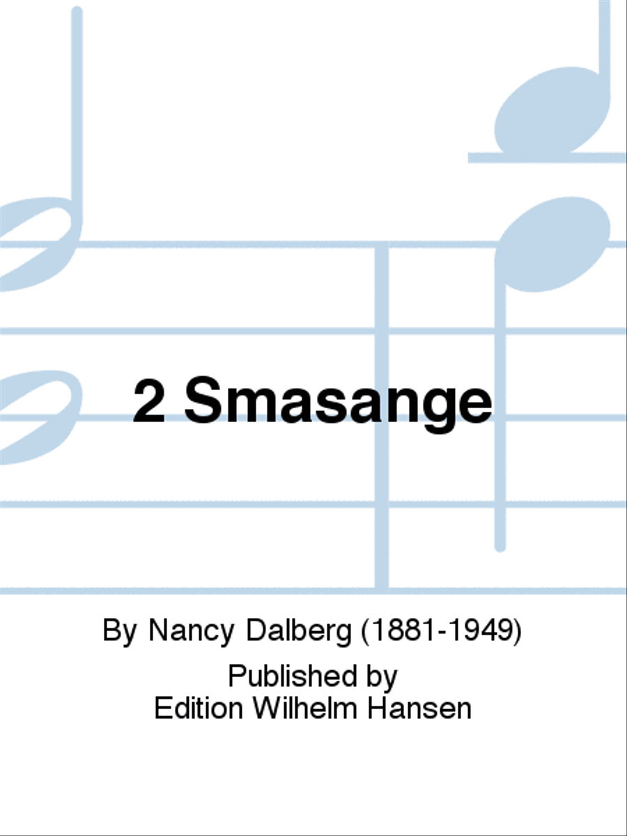 2 Småsange Voice scores gallery preview page 1