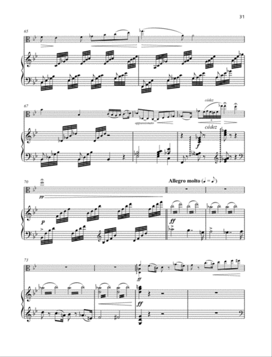 Fantaisie de concert Piano Accompaniment scores gallery preview page 6