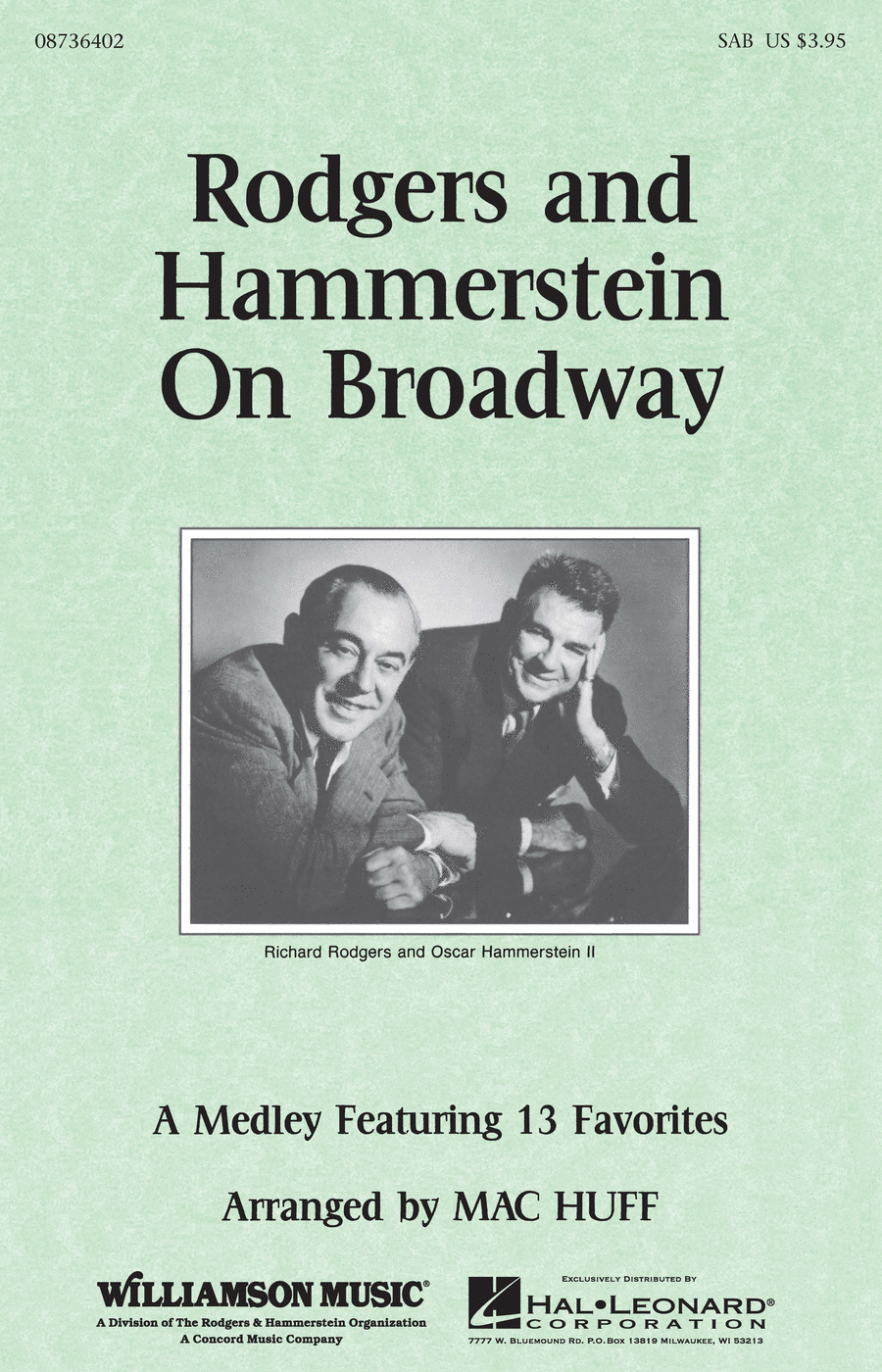 Rodgers and Hammerstein on Broadway (Medley) 3-Part scores gallery preview page 1