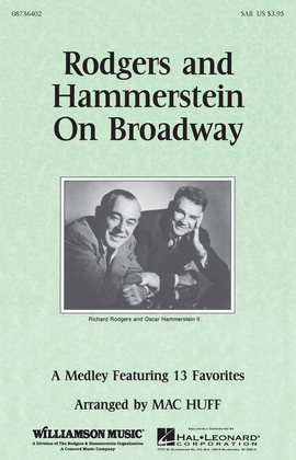 Book cover for Rodgers and Hammerstein on Broadway (Medley)