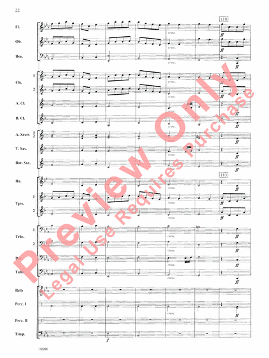 Quintology Concert Band scores gallery preview page 23