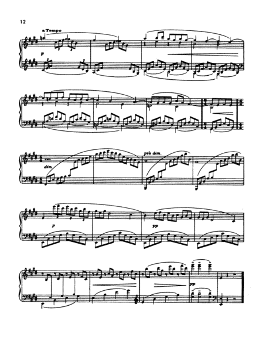 Debussy: Album for Piano Solo Piano Solo scores gallery preview page 5