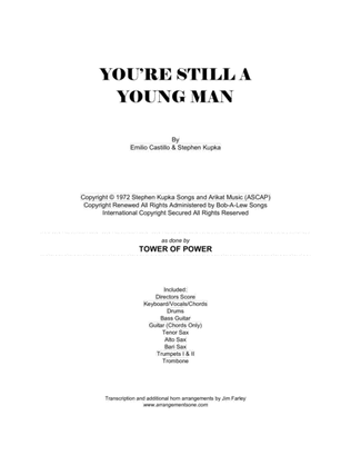 Book cover for You're Still A Young Man