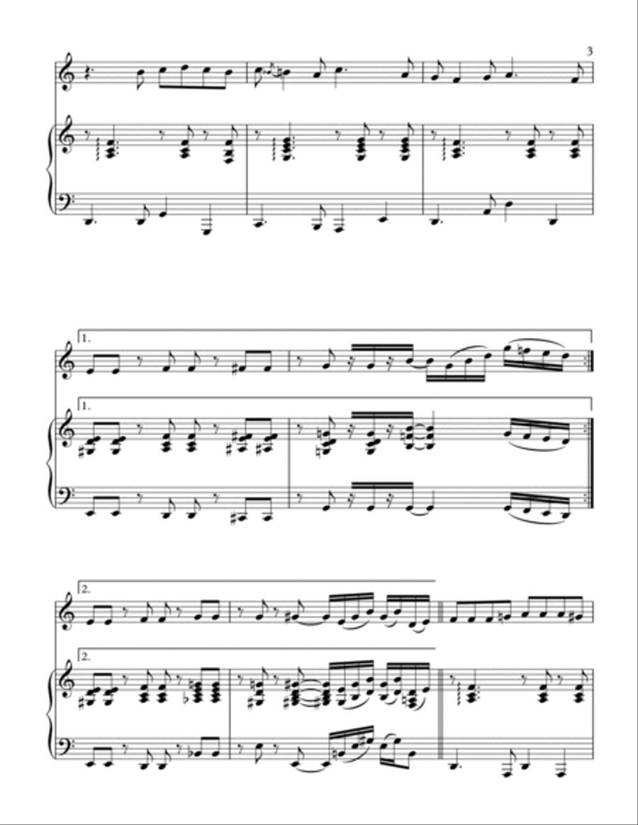 Perfidia Piano scores gallery preview page 4