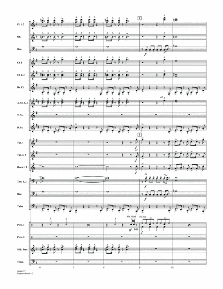 Uptown Funk! - Conductor Score (Full Score) image number null